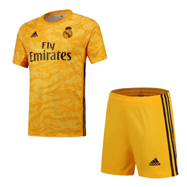 Camiseta Real Madrid Primera equipo Niño Portero 2019-20 Amarillo